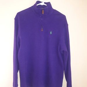 Polo Ralph Lauren | purple neck sweater